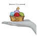Old World Christmas Basket of Yarn Ornament