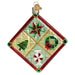 Old World Christmas - Christmas Quilt Ornament