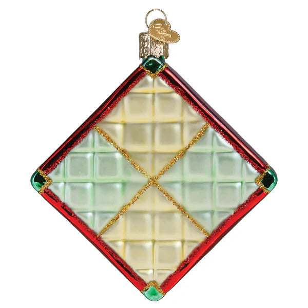 Old World Christmas - Christmas Quilt Ornament