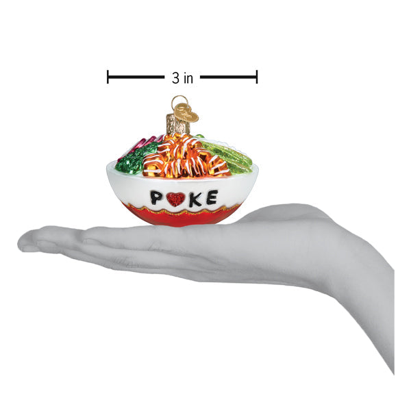 Old World Christmas Poke Bowl Ornament    