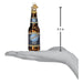 Old World Christmas Blue Moon Bottle Ornament