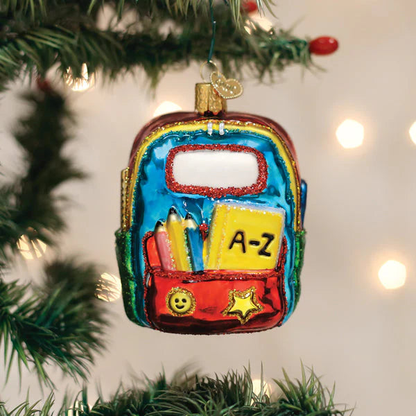 Old World Christmas First Day of School Ornament