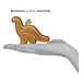 Old World Christmas Dino Chicken Nugget Ornament