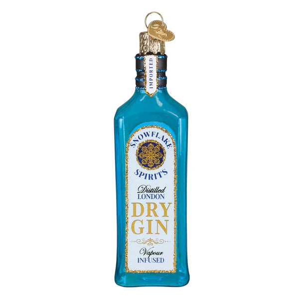 Old World Christmas Gin Bottle Ornament