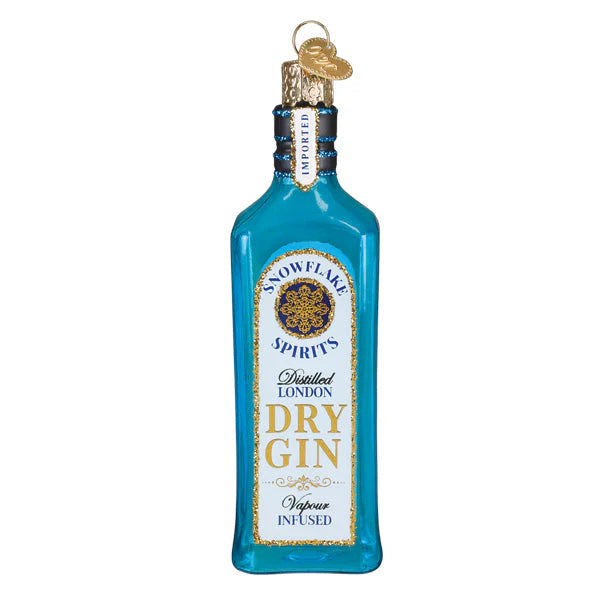 Old World Christmas Gin Bottle Ornament