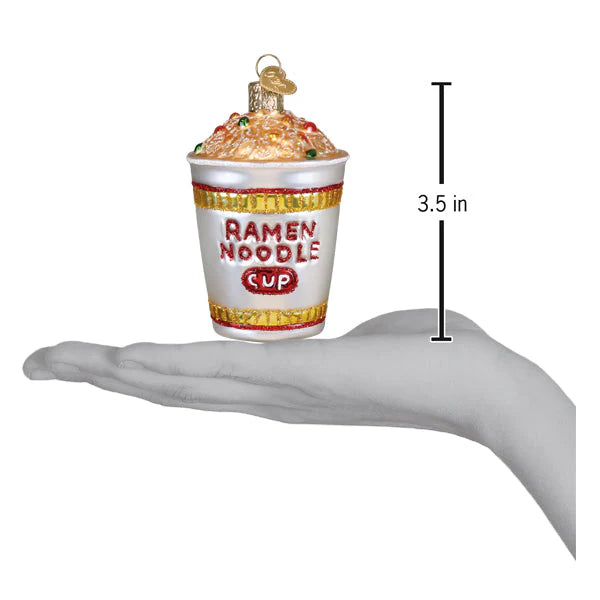 Old World Christmas Ramen Noodle Cup Ornament