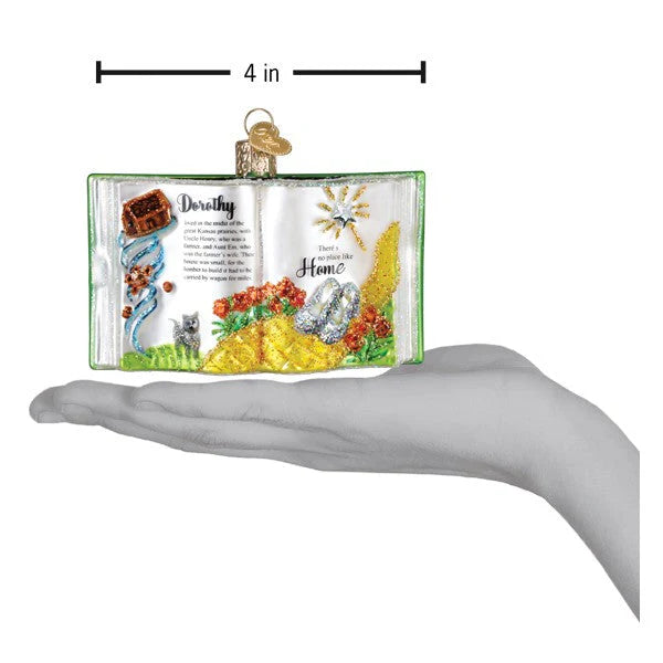 Old World Christmas The Wonderful World of OZ Book Ornament