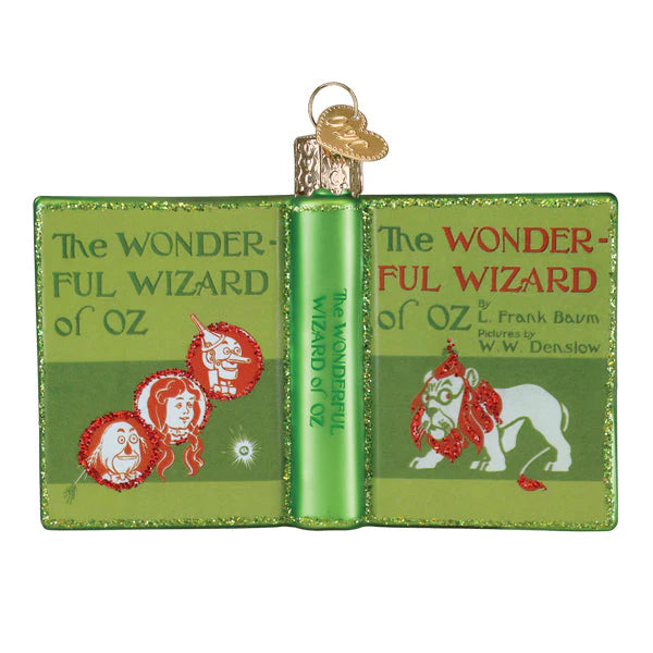 Old World Christmas The Wonderful World of OZ Book Ornament
