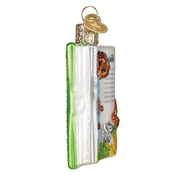 Old World Christmas The Wonderful World of OZ Book Ornament