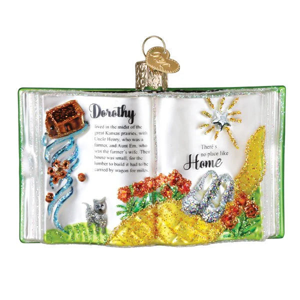 Old World Christmas The Wonderful World of OZ Book Ornament