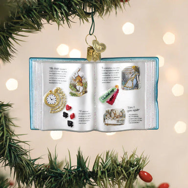Old World Christmas Alice's Adventures In Wonderland Ornament