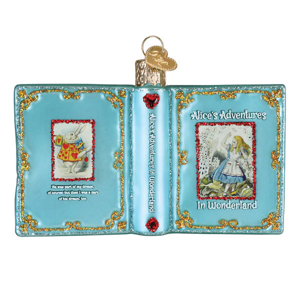 Old World Christmas Alice's Adventures In Wonderland Ornament