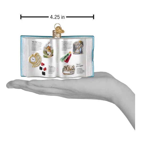Old World Christmas Alice's Adventures In Wonderland Ornament