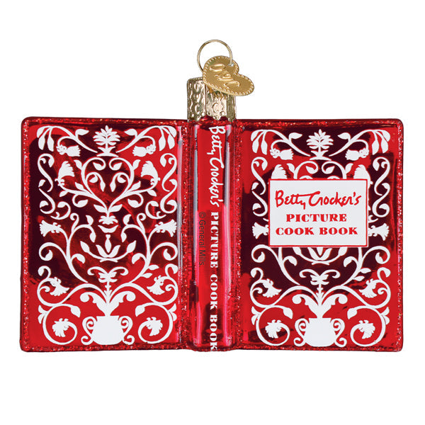 Old World Christmas Betty Crocker Cookbook Ornament