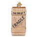 Old World Christmas Fragile Crate Ornament