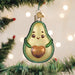 Old World Christmas Happy Avocado Ornament