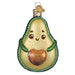 Old World Christmas Happy Avocado Ornament