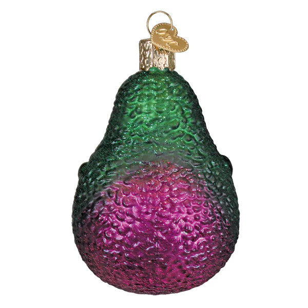 Old World Christmas Happy Avocado Ornament