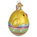 Old World Christmas Chick In Easter Egg Ornament