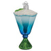 Old World Christmas Blue Glacier Cocktail Ornament
