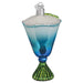 Old World Christmas Blue Glacier Cocktail Ornament