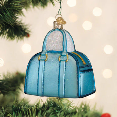 Old World Christmas Satchel Purse Ornament
