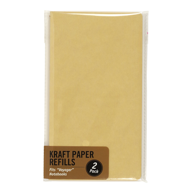 PTR Voyager Notebook Kraft Paper Refills