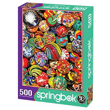 Marble Madness 500 Piece Puzzle