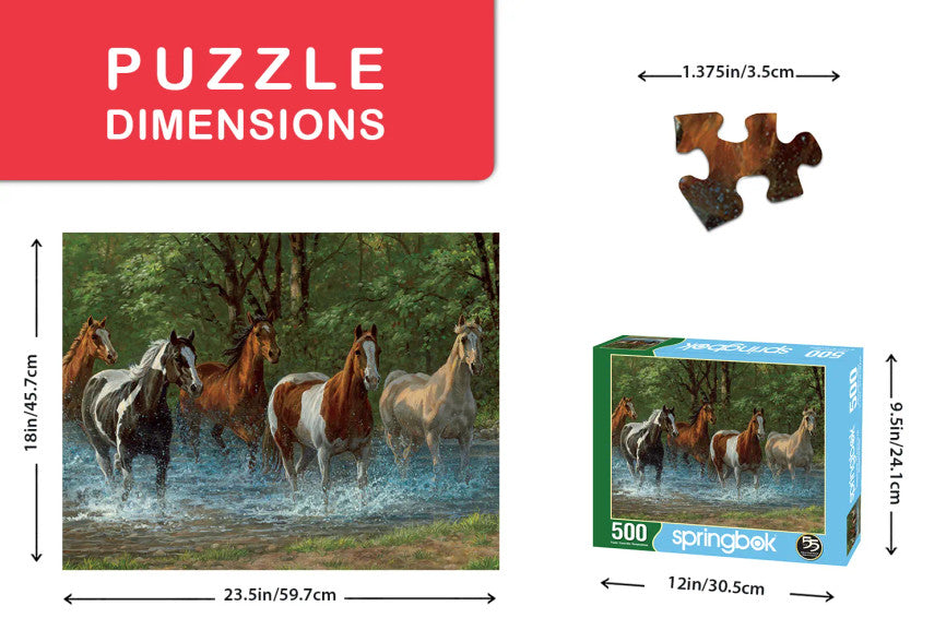 Summer Creek 500 Piece Puzzle