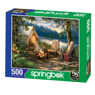 Evening at the Lake 500 piece puzzle