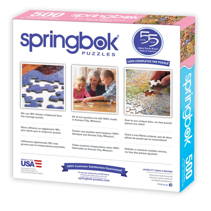 Cookie Tins 500 Piece Puzzle