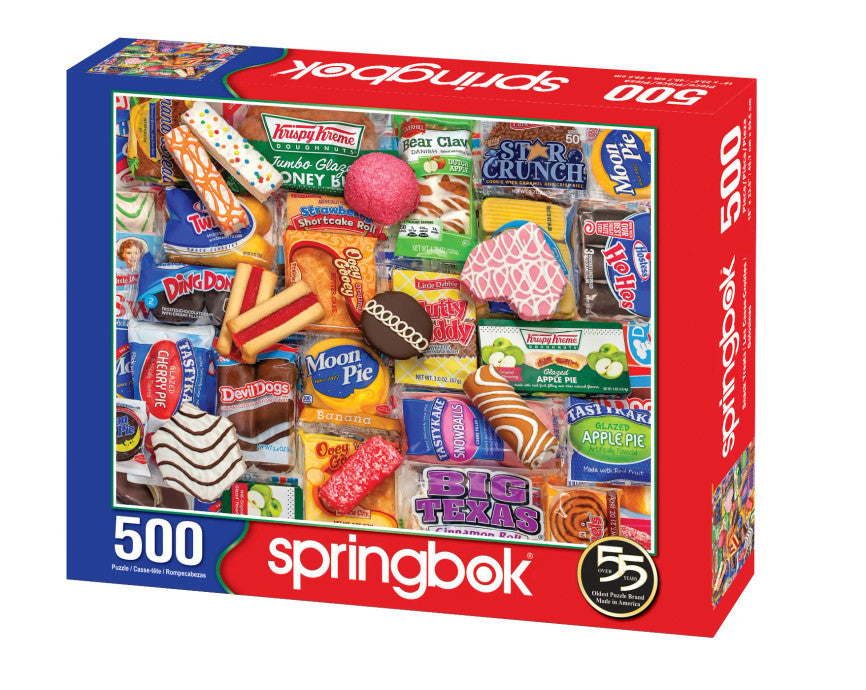 Snack Treats 500 Piece Puzzle
