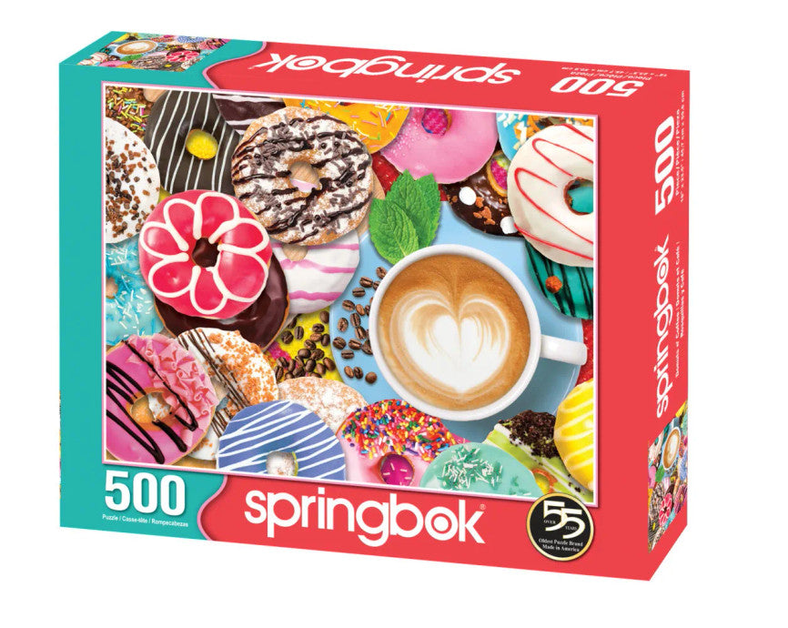 Donuts N' Coffee 500 Piece Puzzle