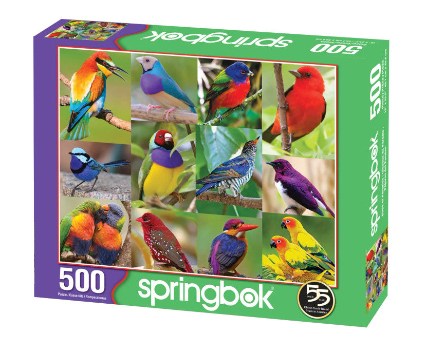 Birds of Paradise 500 Piece Puzzle