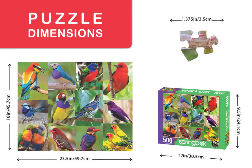 Birds of Paradise 500 Piece Puzzle