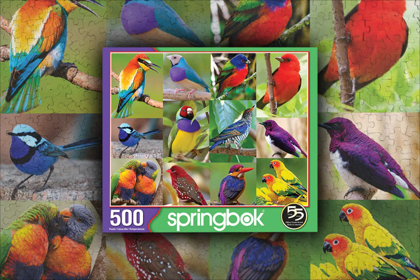 Birds of Paradise 500 Piece Puzzle