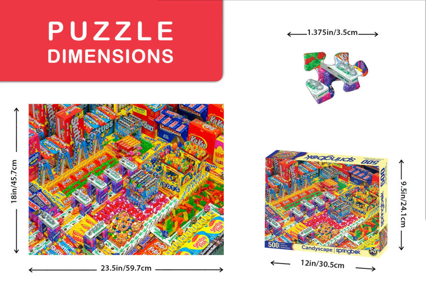 Candyscape 500 Piece Puzzle
