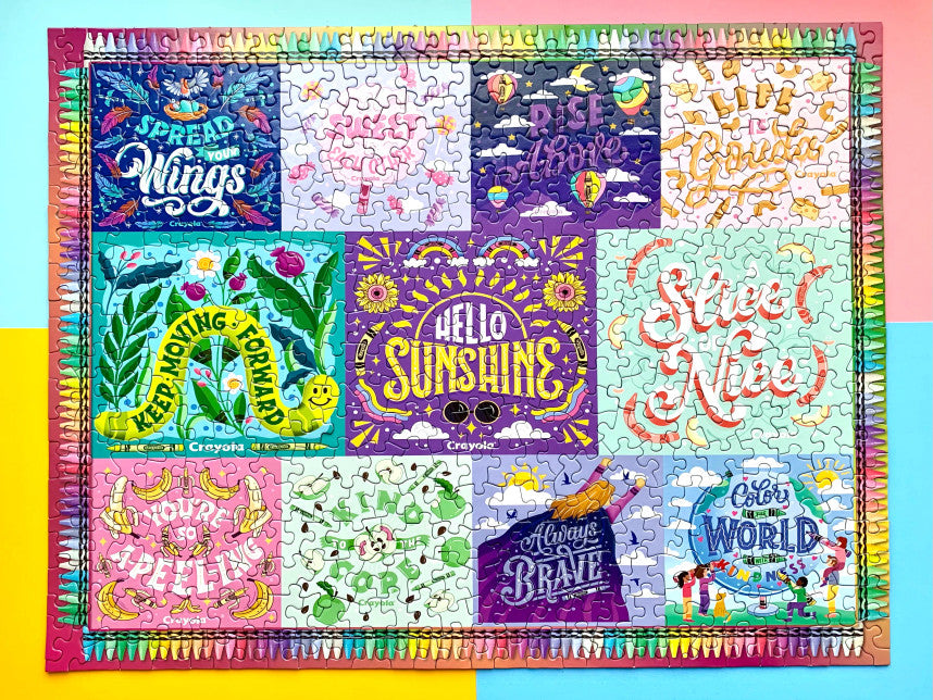 Crayola Colors of Kindness 500 Piece Puzzle