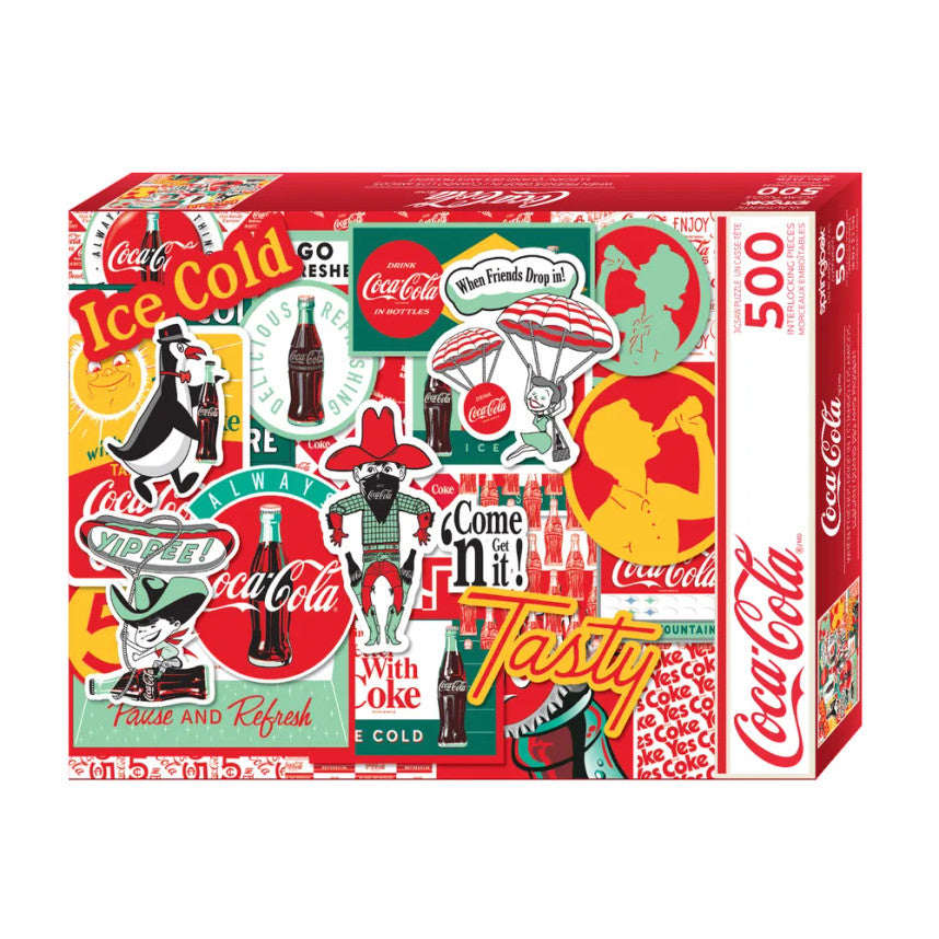 Coca-Cola When Friends Drop In 500 Piece Puzzle