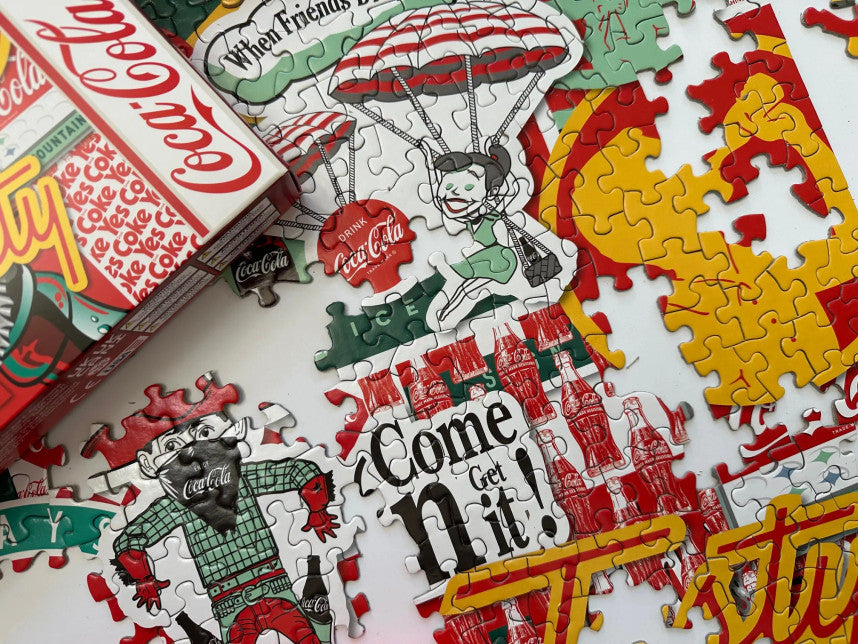Coca-Cola When Friends Drop In 500 Piece Puzzle