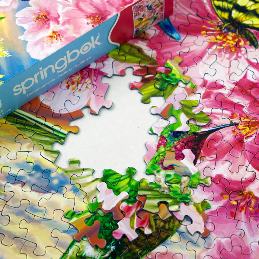 Hummingbirds 500 Piece Puzzle
