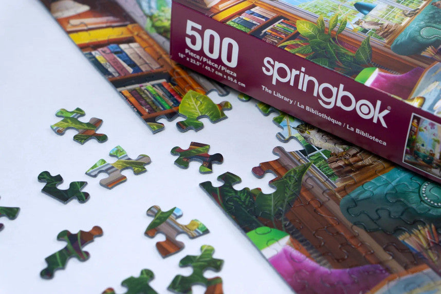 The Library 500 Piece Puzzle