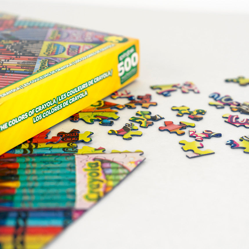The Colors of Crayola 500 Piece Puzzle