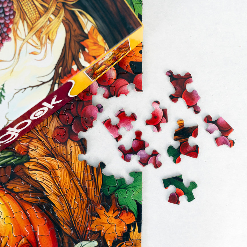 Fall Harvest 500 Piece Puzzle