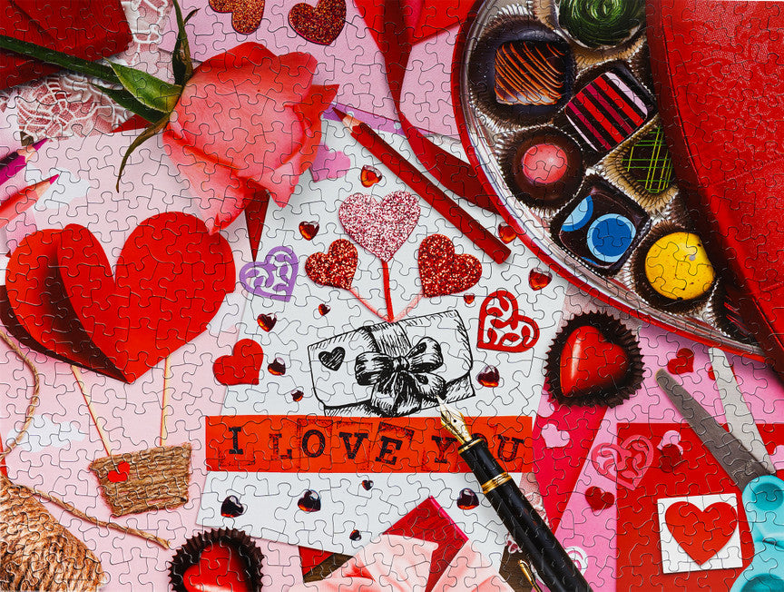 Be My Valentine 500 Piece Puzzle