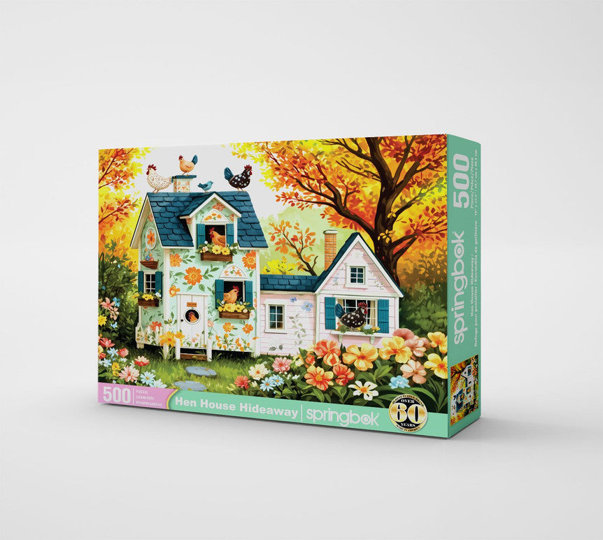 Hen House Hideaway 500 Piece Puzzle