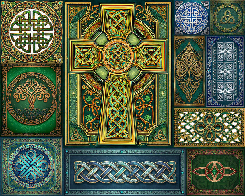Celtic Knots 500 Piece Puzzle