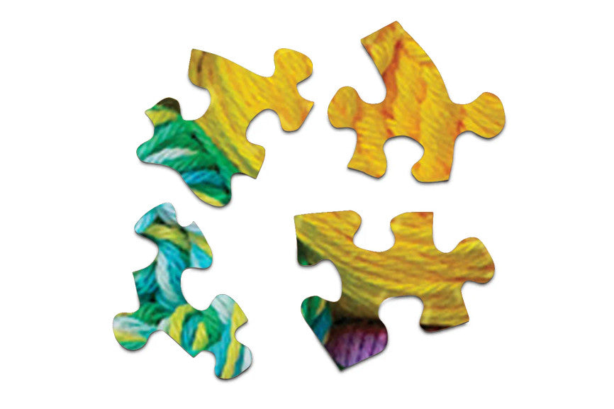 Colorful Yarn 500 Piece Puzzle