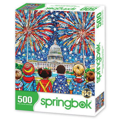 Summer Fireworks 500 Piece Puzzle