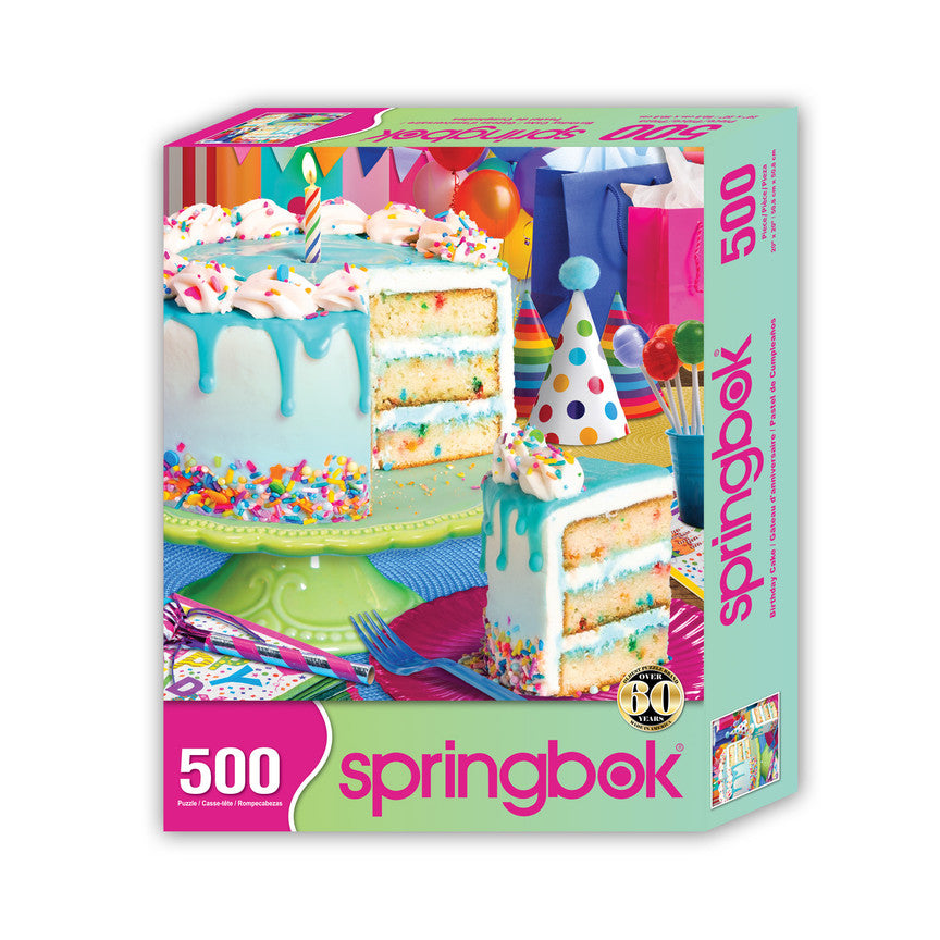 Birthday Cake 500 Piece Puzzle